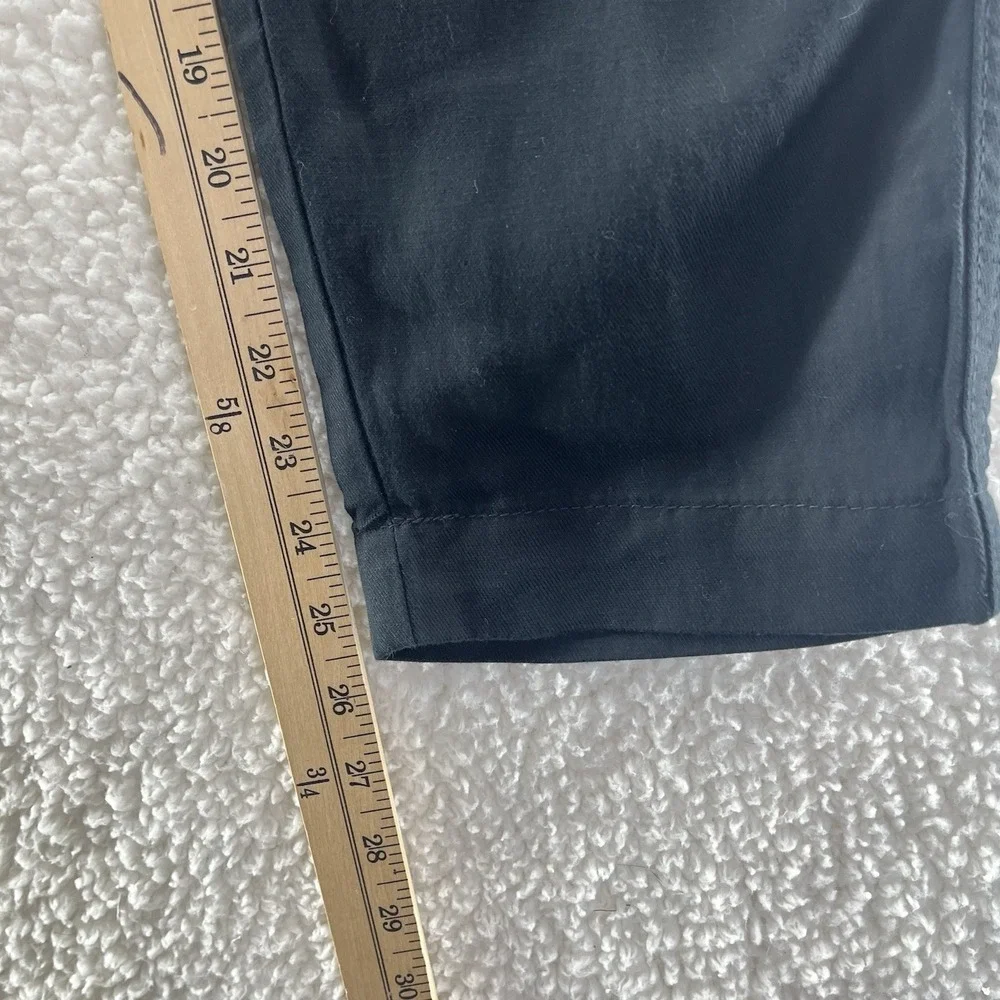 Banana Republic Pants Women's Small Linen Blend Black Tapered Coastal Chic